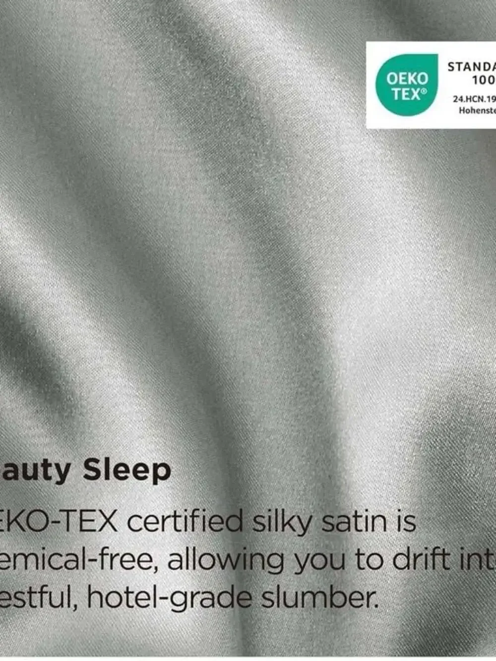 Bedsure Satin Pillowcase Queen Size Set of 2, Cooling Pillow Case